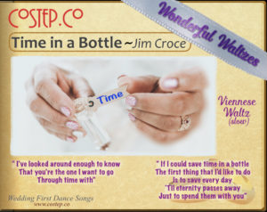 CoStepCo First Dance Wedding Waltzes – Time in a Bottle